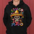 Sugar Skull Cinco De Mayo For Mexican Party Women Hoodie