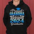 Super Proud Grandma Of 2024 Graduate Awesome Family College Women Hoodie