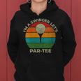 Im A Swinger Let's Par Golf Dad Fathers Day Par Women Hoodie