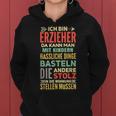 Teacher Teacher Women's Things Craft Teacher Kapuzenpullover für Damen