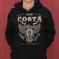 Team Costa Family Name Lifetime Member Women Hoodie