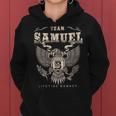 Team Samuel Family Name Lifetime Member Women Hoodie
