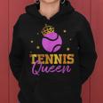 Tennis Queen Tennis Player Athletes Women's Kapuzenpullover für Damen