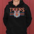 Tigers Vintage Sports Name Girls Women Hoodie