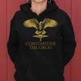Historia Romana Antigua Constantino El Grande Spqr Rome Sudadera con capucha para mujer