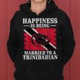 Trinidadian Wife Husband Wedding Trinidad & Tobago Flag Women Hoodie