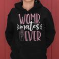 Twin Womb-Mates Baby Sibling Pregnant Quote Women Hoodie