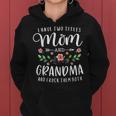 I Have Two Titles Mom And Grandma Floral Mother's Day Women Hoodie