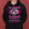 Us Veteran's Wife My Husband Risked His Life Women Hoodie