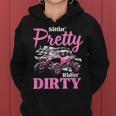 Utv Girls Sittin Pretty And Ridin-Dirty Sxs Women Hoodie