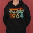 Vintage 1964 60Th Birthday 60 Year Old Retro Women Hoodie