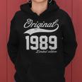 Vintage 1989 Original Parts 35Th Birthday Women Hoodie