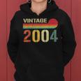 Vintage 2004 20 Year Old 20Th Birthday For Women Women Hoodie