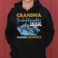 Vintage Grandma Granddaughter Cruise 2024 Memories Women Hoodie