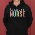 Vintage Hospice Nurse Appreciation Week Nursing Hospice Cna Women Hoodie