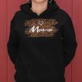Vintage Rosa Leopardo Mama Gráfico Cheetha Amor Mama Corazón Sudadera con capucha para mujer