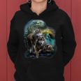 Vintage Wolf Wolf Lovers For Boys And Girls Women Hoodie