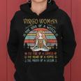 Virgo Woman The Soul Of A Witch Vintage Birthday Women Hoodie