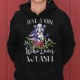 Weasel Lover Just A Girl Who Loves Weasel Women Hoodie