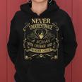 A Woman With Courage And A Border CollieWomen Hoodie