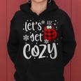 Women's Christmas Let's Get Cozy Christmas Women Hoodie