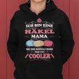 Women's Crochet Mama Wie Normal Mama Nuriel Cooler Crochet Kapuzenpullover für Damen