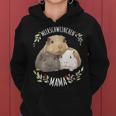 Women's Guinea Pig Mama Kapuzenpullover für Damen