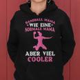 Women's Handball Mama Wie Eine Normale Mama Nuriel Cooler Kapuzenpullover für Damen