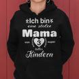 Women's Proud Mamaon 3 Kinder Beste Mother Der Welt Kapuzenpullover für Damen