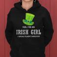 Yes I’M An Irish Girl I Speak Fluent Sarcasm St Patrick's Women Hoodie