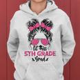 5Th Grade Graduation Little Miss 5Th Grade Grad 2024 Women Hoodie