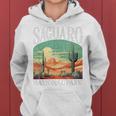 Aventurero Del Desierto De Cactus De Arizona Parque Nacional Saguaro Sudadera con capucha para mujer