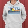 Awesome Since 1974 47Th Birthday 47 Years Old Vintage Retro Women Hoodie