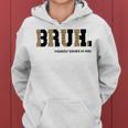 Bruh Formerly Known As Mom Leopard Mama For Mom Women Hoodie