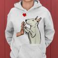 Bull Terrier Mom Bullterrier Dog Lover Owner Pour Sweat à capuche femme