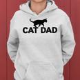 Cat Dad Cat Cute Cat Fathers Day Women Hoodie