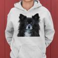 Chihuahua Hund Mama Papa Liebe Haustier Welpe Raglan Kapuzenpullover für Damen