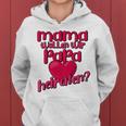 Children's Mama Wollt Wir Papa Marriage Kapuzenpullover für Damen