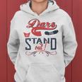 Dare To Stand Out Motivational Quotes Positive Phrases Women Hoodie