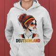 Deutschland Damen Frau Deutsch Deutsches Mädchen Damen Girl Kapuzenpullover für Damen