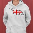 Georgien Flagge Frauen Georgian Flag Kinder Männer Georgien Kapuzenpullover für Damen