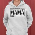 Gesegnet Geliebt Dankbar Mama Mama Mama Muttertag Raglan Kapuzenpullover für Damen