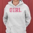 Girl Dad Fathers Day Daddy And Daughter Baby Expect Women Hoodie