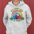 It's Good Luck To Read St Patrick's Day Teacher Librarian Women Hoodie