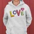 Love Überall Sogar Auf Liebe Süß Mama Papa Raglan Kapuzenpullover für Damen