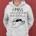 I Miss Modern Baseball Dog Sport Lover Women Hoodie