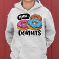 Mmm Donuts Donut Lover Girls Doughnut Squad Food Women Hoodie