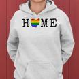 Ohio Rainbow Pride Home State Map Women Hoodie