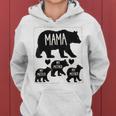 Personalisierte Mama Bär Und Kinder Bär Mama Muttertag Kapuzenpullover für Damen