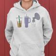 Pumping Mama Trio Breastfeeding Postpartum Nursing New Mom Women Hoodie